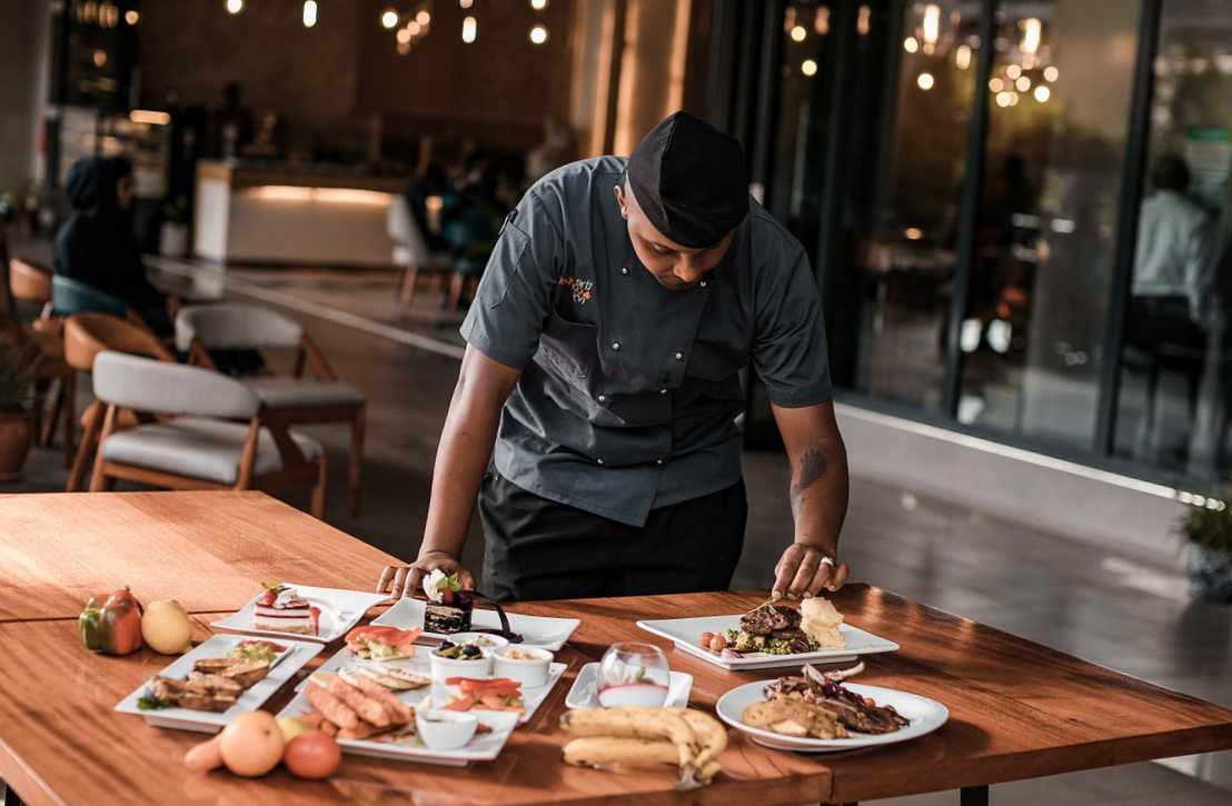 Le chef cuisinier en action
